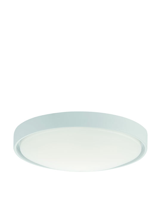 Viokef D400 Yara Round Outdoor LED Panel 25W with Warm White Light 40x40cm