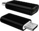 Powertech Конвертор micro USB мъжки към USB-C женски OTG Черен 1бр CAB-UC020