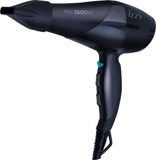 Izzy Professional Hair Dryer with Diffuser 2600W