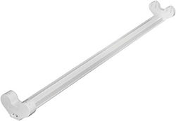 Geyer Single-Ended Lighting Batten T8 with 2 Slots for LED Bulbs 60cm