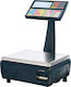 Avery Berkel XS-400 Electronic Retail Scale with Column and Label Printing Capability with Weighing Capacity of 25kg and Division 5gr
