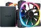 NZXT Aer RGB 2 Starter Kit Case Fan 120mm (1500rpm / 52.44cfm) με Σύνδεση 4-Pin PWM