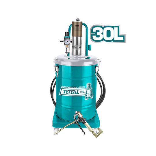 Total Air Pressure Sprayer Grease Gun Flexible Pipe 30lt 8bar 5m