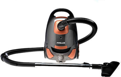 Finlux FCH‐2555M Vacuum Cleaner 700W Bagged 3lt Gray