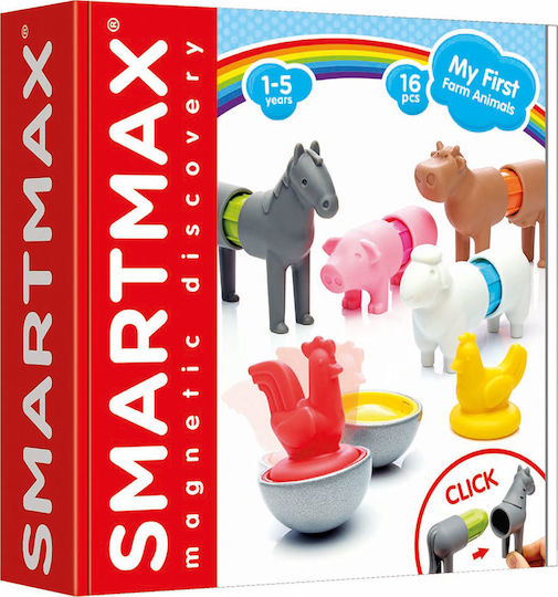 Smartmax Magnetic Construction Toy Farm Animals