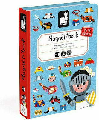 Janod Magnetic Construction Toy Αγορίστικα Ρούχα Kid 3++ years