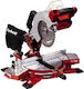 Einhell TE-MS 18/210 Solo Battery Miter Saw 18V with Laser Cutting Guide & 210mm Diameter Solo