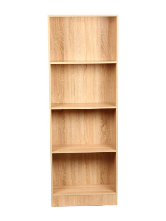 Bookcase 101-0049 Beige 60x24x170cm