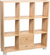 Bibliothek Beige 90x24x99.5cm