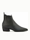 Sante Leather Women's Ankle Boots Black 18-138-01