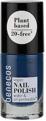 Benecos Nail Polish Glossy Βερνίκι Νυχιών Μπλε 5ml