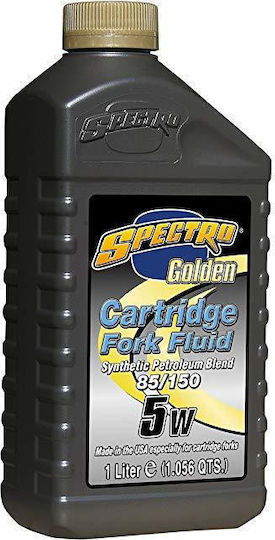 Spectro Golden Cartridge Fork Fluid 85/150 Motorrad-Gabelöl 5W 1Es