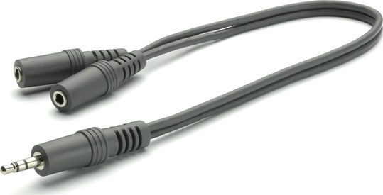 Vivanco Convertor 3.5mm masculin în 3.5mm 2x femelă 1buc 46510