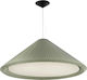 Faro Barcelona Hue Pendant Light LED Green