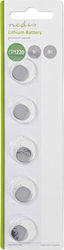 Nedis Μπαταρίες Λιθίου CR1220 3V 5τμχ Nedis Μπαταρίες Λιθίου CR1220 3V 5τμχ
