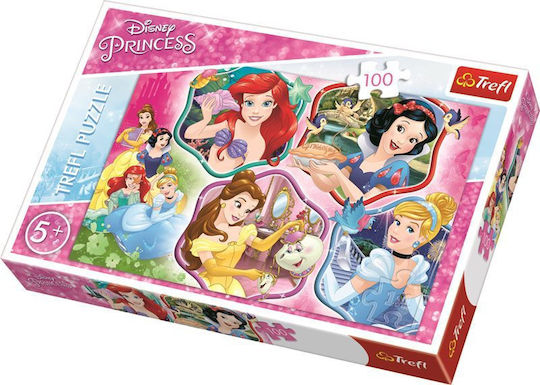 Kids Puzzle Princesses Charm for 5++ Years 100pcs Trefl