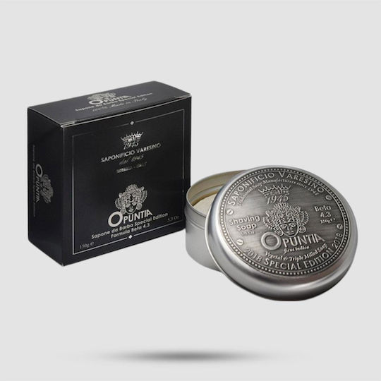 Saponificio Varesino Opuntia Rasierschäume & Gel σε Metalltopf 150gr