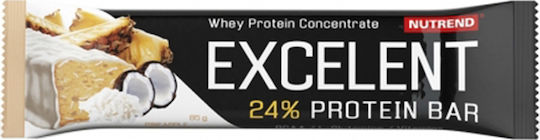 Nutrend Excelent Protein Bar Bar with 24% Protein & Flavor Coconut 85gr