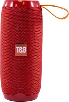 T&G Bluetooth Speaker 10W with Battery Life up to 2 hours Red