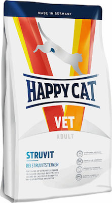 Happy Cat Vet Adult Struvit Ξηρά Τροφή για Ενήλικες Γάτες με Ευαίσθητο Ουροποιητικό με Κρέας 4kg