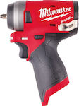 Milwaukee M12 FIW14-0 Fără perii Cheie de impact Baterie 12V Solo cu Priză 1/4"