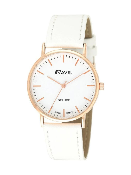 Ravel Deluxe Ceas cu Mecanism pe Baterie