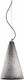 Nowodvorski Volcano Pendant Light Single-Light Bell for Socket E27 Gray