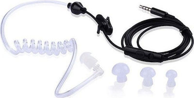 Anti-radiation EM-01 Single In-ear Handsfree with 3.5mm Connector Black