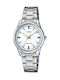 Womens Watch 28mm Battery With Silver Metal Bracelet