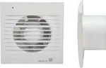 Eurolamp Wall-mounted Ventilator Bathroom 150mm White