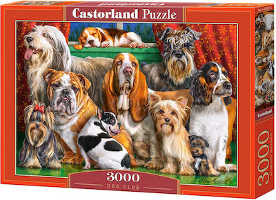 Dog Club Puzzle 2D 3000 Stücke