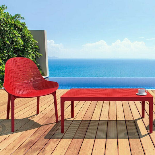 Sitting Room Sky Free Standing 100x60x40cm Red Sitting Room Sky Free Standing 100x60x40cm Red