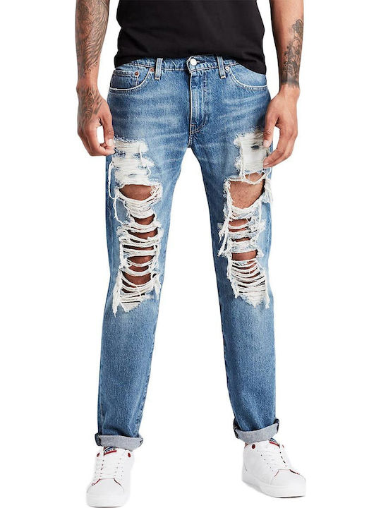 511 Men's Jeans Pants with Slim Fit Blue