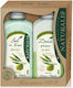 Naturalis Olive Milk Bath Salts and Two Phase Bath Oil Σετ Περιποίησης για Καθαρισμό Σώματος