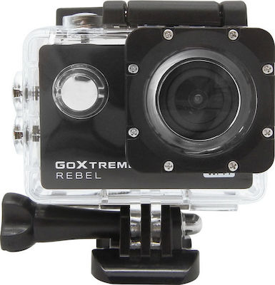 EasyPix GoXtreme Rebel Action Camera HD (720p) Υποβρύχια (με Θήκη) με WiFi Μαύρη με Οθόνη 2"