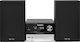 Grundig Sound System 2 CMS 3000 BT GLR7640 30W with CD Player and Bluetooth Black