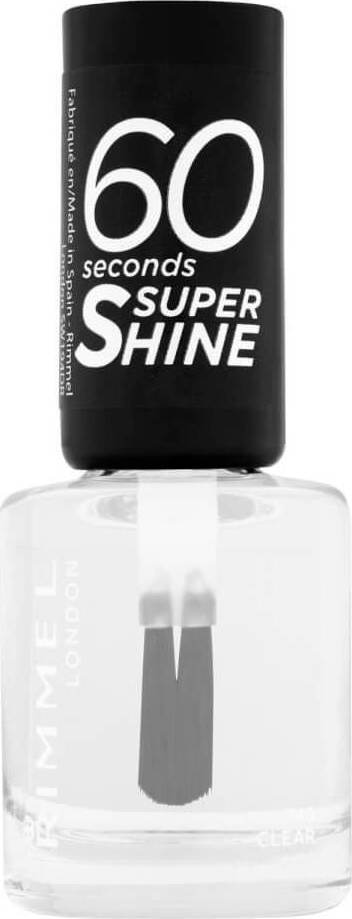 Rimmel London 60 Seconds Super Shine Nail Polish 740 Clear 
