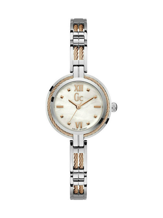 GC Watches Uhr mit Silber Metallarmband Y39003L1