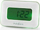 Nedis Tabletop Digital Clock with Alarm Clal110wt