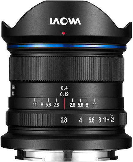 Laowa Crop Camera Lens 9mm f/2.8 Zero-D Fisheye / Wide Angle for Fujifilm X Mount Black