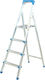 Viosarp Leiter Aluminium mit 5+1 Stufen