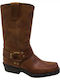 Leather Brown Men's Boots