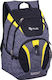 Pulse MVP Yellow Schulranzen Rucksack Junior High-High School Gray mit Flaschenhalter