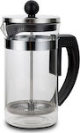 Nava Acer Cafetieră French Press Oțel inoxidabil Negru 600ml