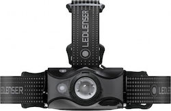 LedLenser Rechargeable Headlamp LED Waterproof IP54 with Maximum Brightness 600lm MH7