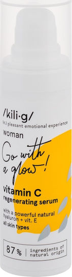 kili⋅g Kili·g Vitamin C Skin Moisturizing & Anti-aging Serum Face with Vitamin C & Vitamin E for Detoxification & Radiance 30ml