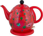 Pylones Byzance Coquelicots Kettle 1lt 800W Red