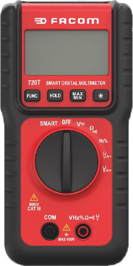 Facom Digital Multimeter with Measurement AC / DC / Capacity 711B