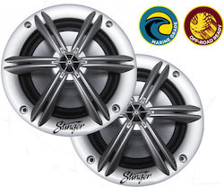 Stinger Σετ Ηχεία Σκάφους SEA65S 6.5" με 75W RMS Ασημί Stinger Σετ Ηχεία Σκάφους SEA65S 6.5" με 75W RMS Ασημί