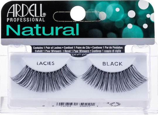 Ardell Natural False Lashes in Black color Lacies